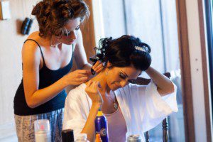 bride getting ready – Tahoe Truckee Donner Lake wedding photography