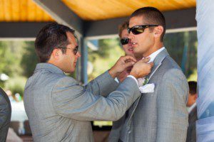 groom getting ready – Tahoe Truckee Donner Lake wedding photography