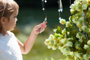 flower gilr florals detail – Tahoe Truckee Donner Lake wedding photography