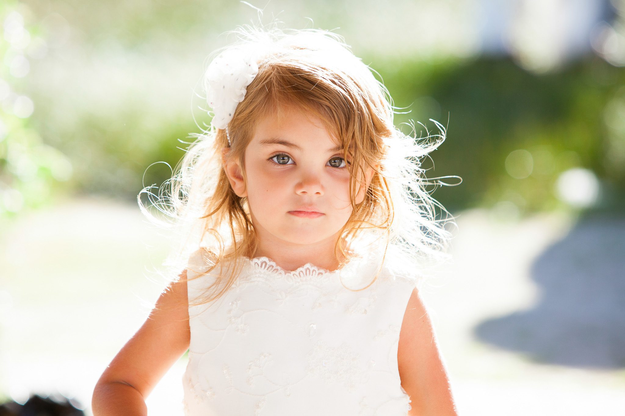 flower girl candid – Tahoe Truckee Donner Lake wedding photography