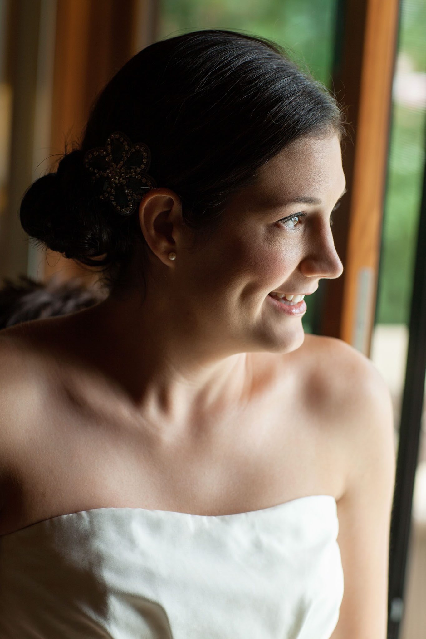 bride getting ready – Incline Village St Francis of Assisi wedding photography