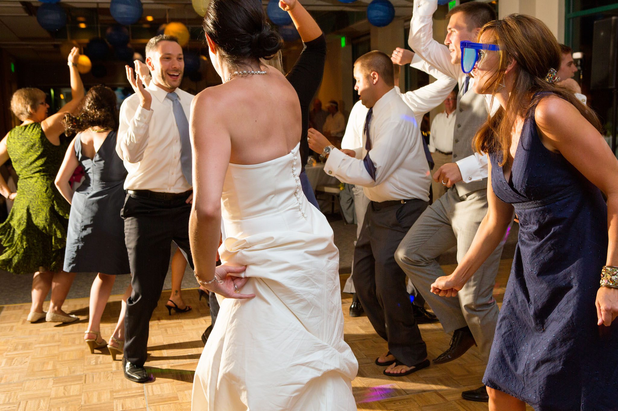 reception dancing – North Lake Tahoe Kings Beach wedding photography