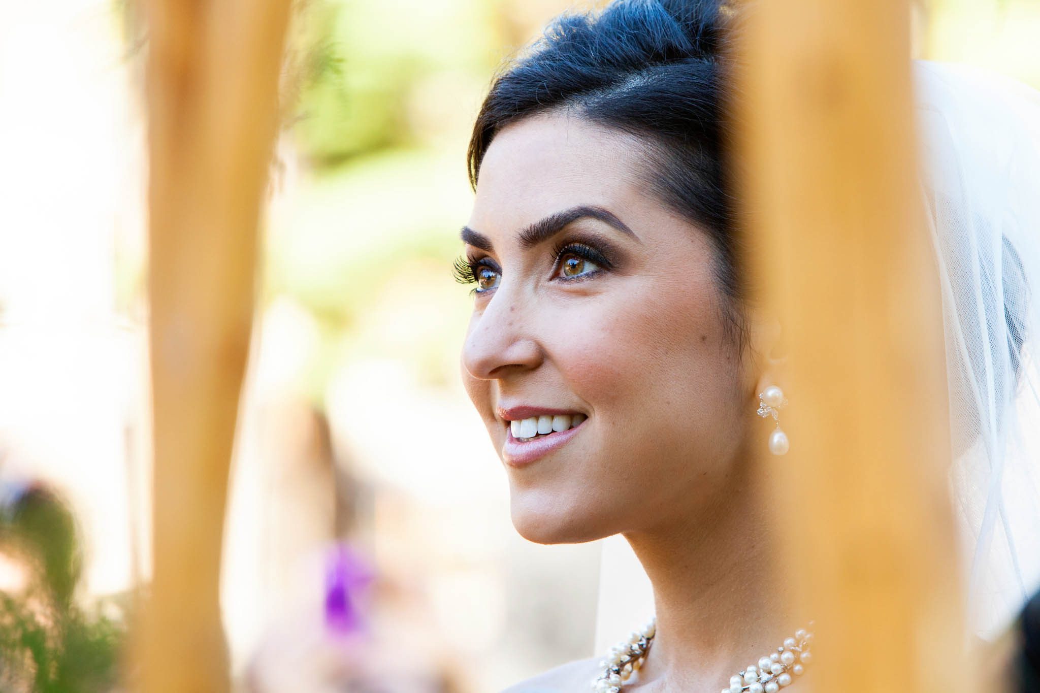 bride during ceremony – Lake Tahoe Truckee Ritz Carlton Persian American wedding photography