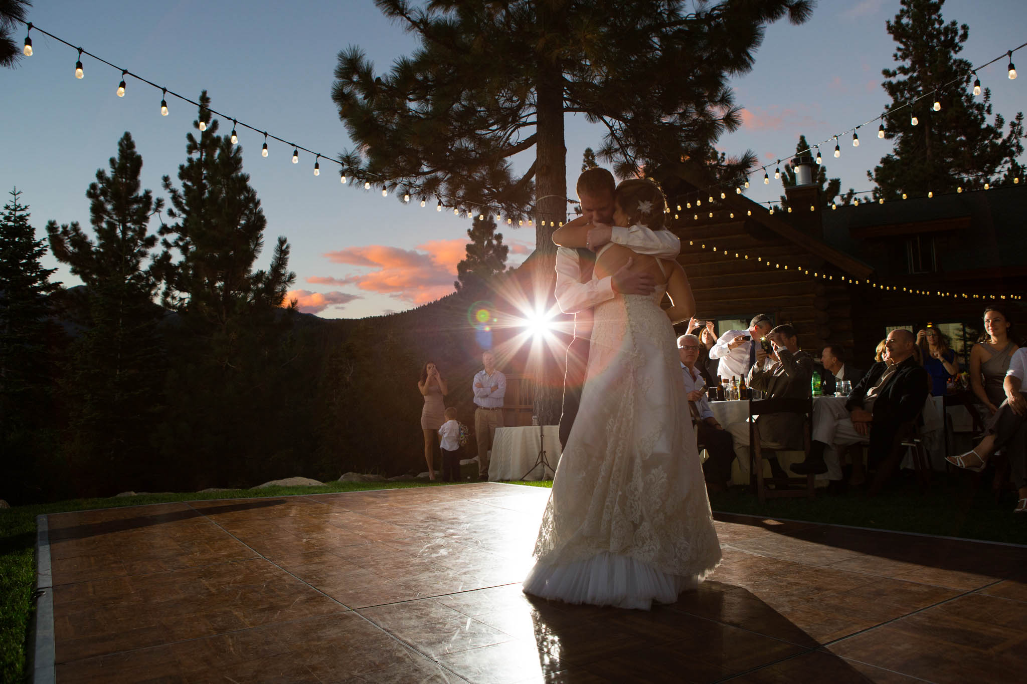 first dance – North Lake Tahoe Incline Village wedding photography