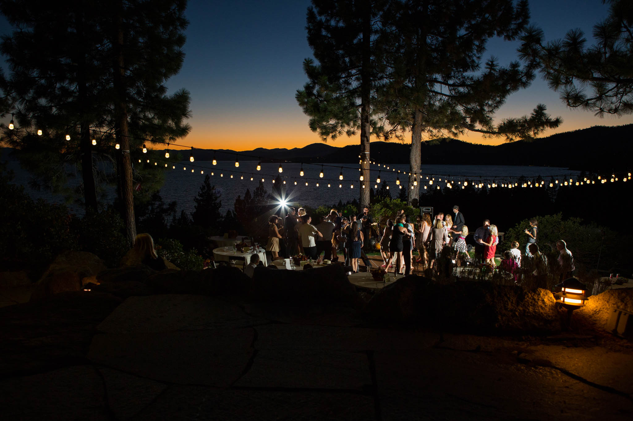 wedding reception dancing – North Lake Tahoe Incline Village wedding photography