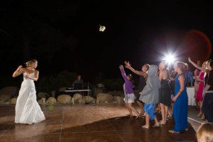 bouquet toss – Lake Tahoe Meeks Bay wedding photography