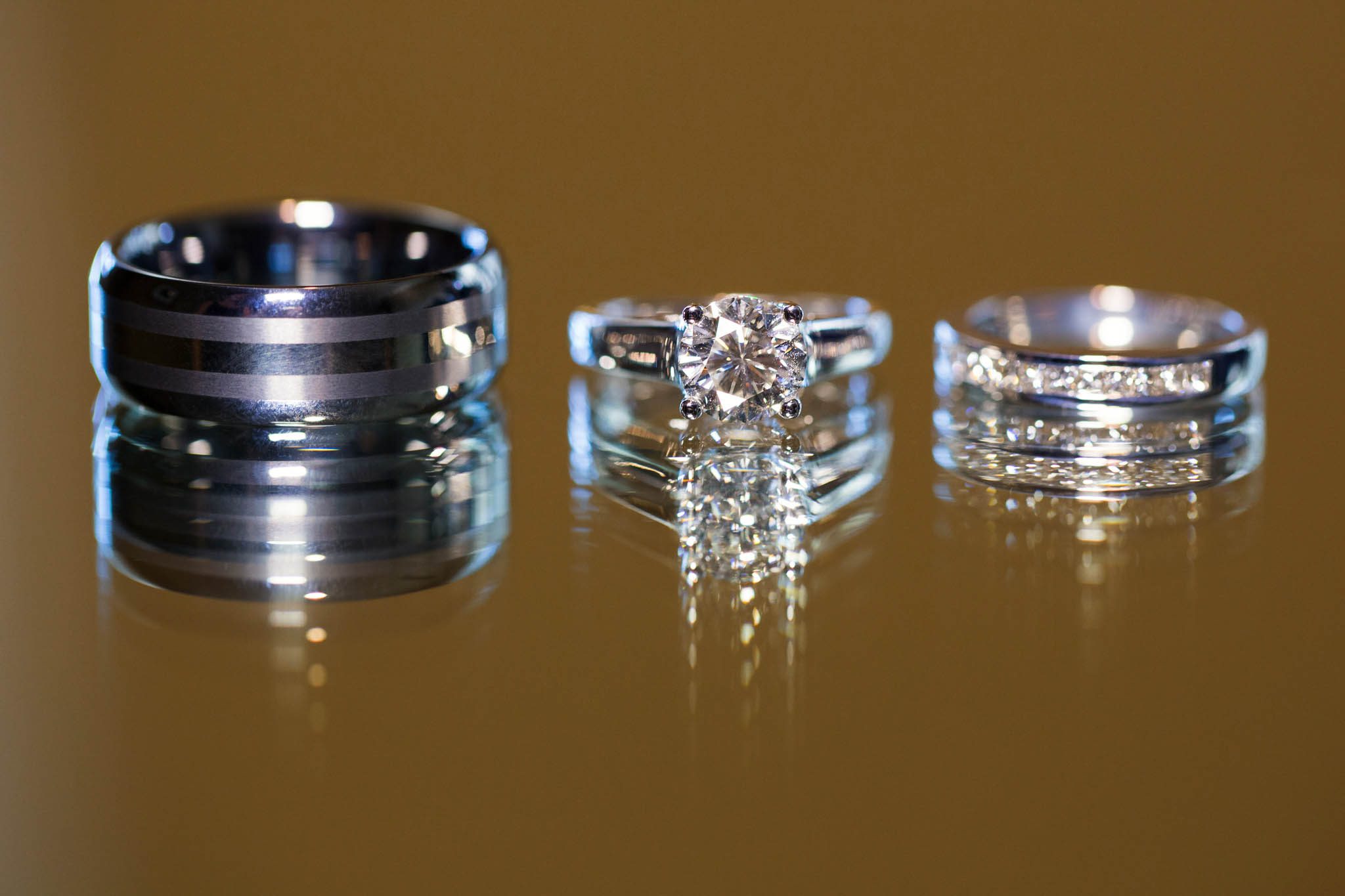 wedding rings detail Hyatt Tahoe – nina wedding photographer