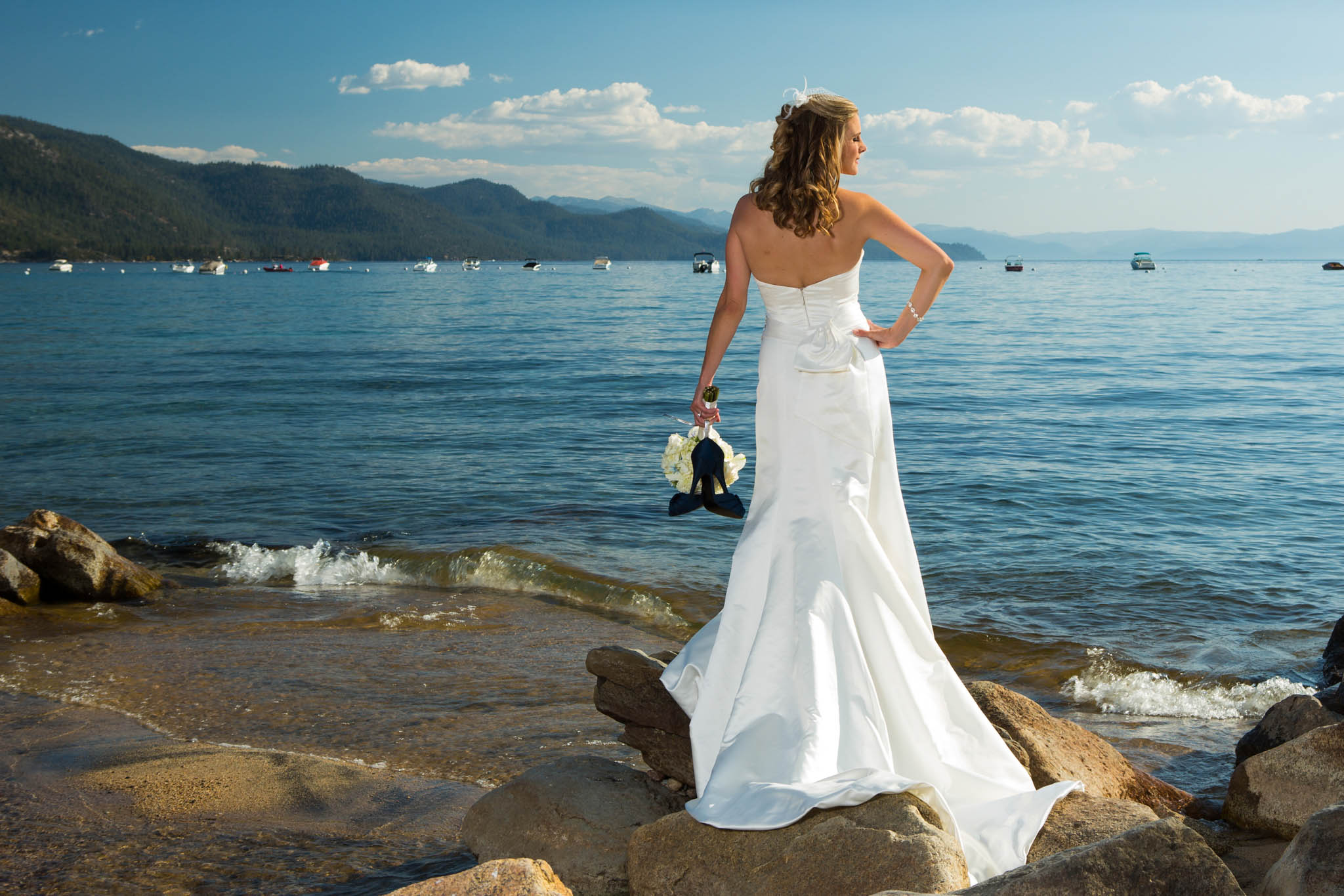 bridal portrait Hyatt Tahoe – nina wedding photographer