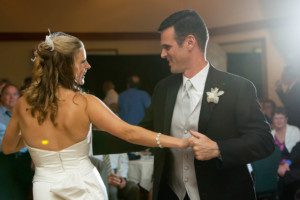 bride and groom first dance Hyatt Tahoe – nina wedding photographer