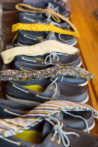 groom and groomsmen's shoes and ties detail – South Lake Tahoe lakefront beach wedding nina photographer