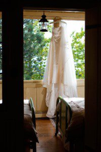 bride's dress – Fairwinds Tahoe wedding photography